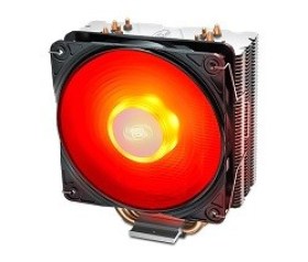 Coolere Procesor PC MD Deepcool LGA115 GAMMAXX 400 V2 120mm Red LED PWM 130W Componente Calculatoare Chisinau